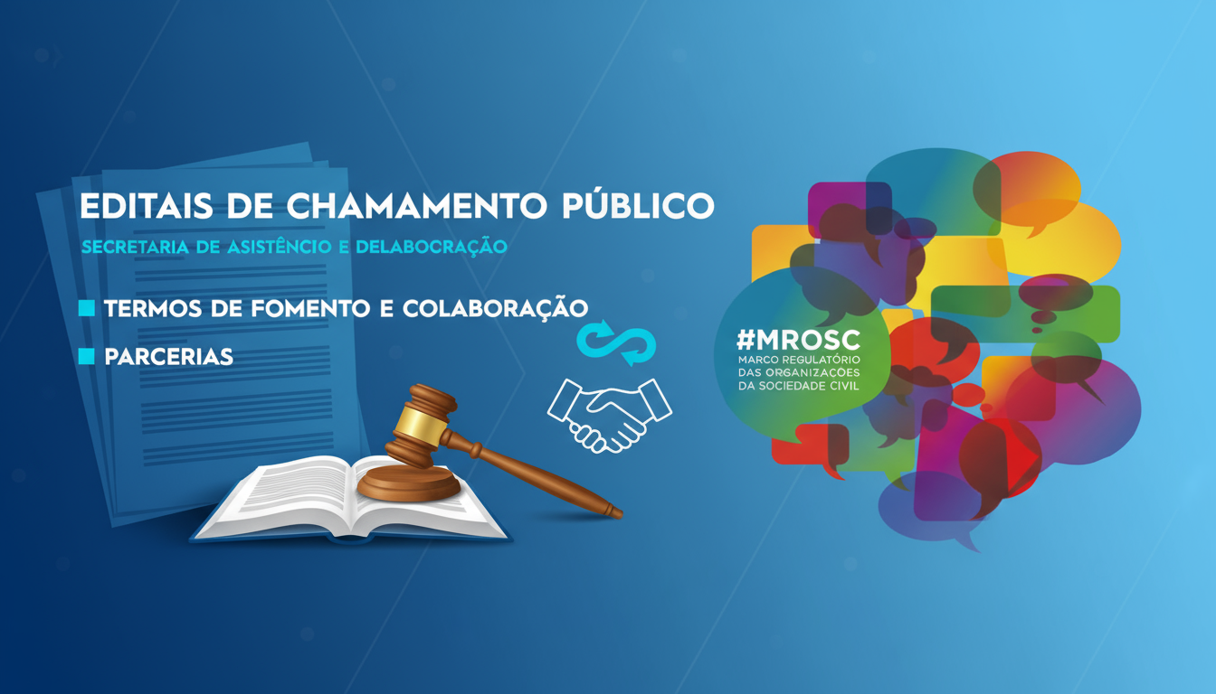 Editais, Chamamentos Públicos e MROSC